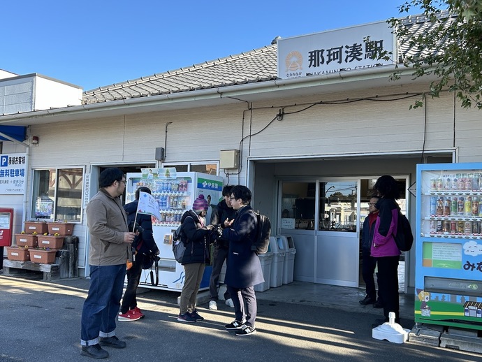那珂湊駅前の写真