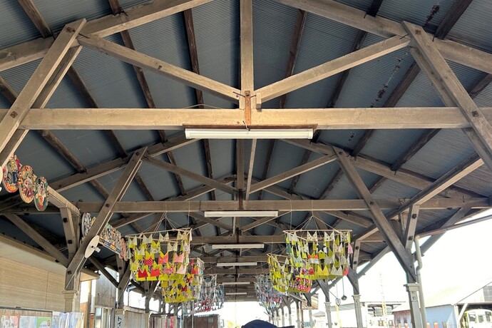 駅舎の写真