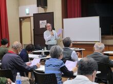 写真:講師説明の様子