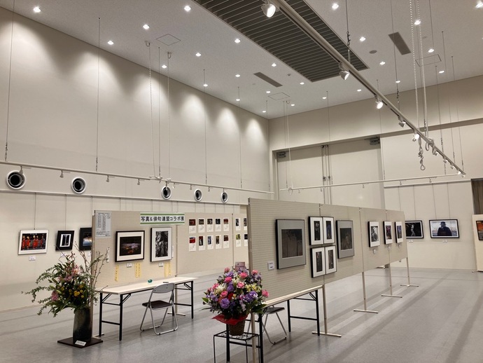 会員の撮影した写真が多数展示されている様子