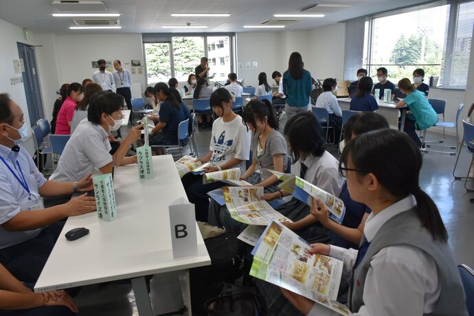 高校生介護ボランティア養成講座の写真