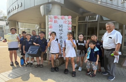 写真:ENA柔道スクールの子どもたちの表彰