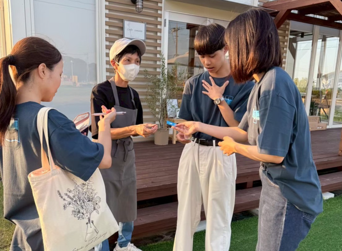 フィールドワークの様子