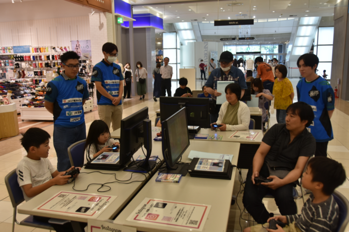 ぷよぷよ体験会の様子