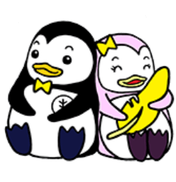更生保護のマスコットキャラクター「更生ペンギンのホゴちゃんとサラちゃん」
