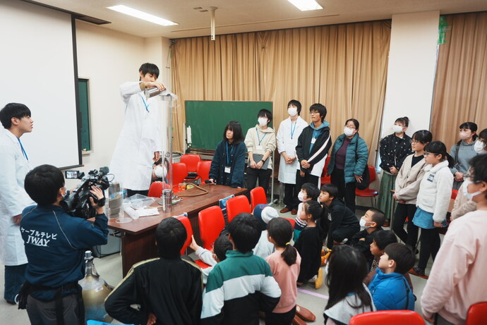 サイエンスショーの写真