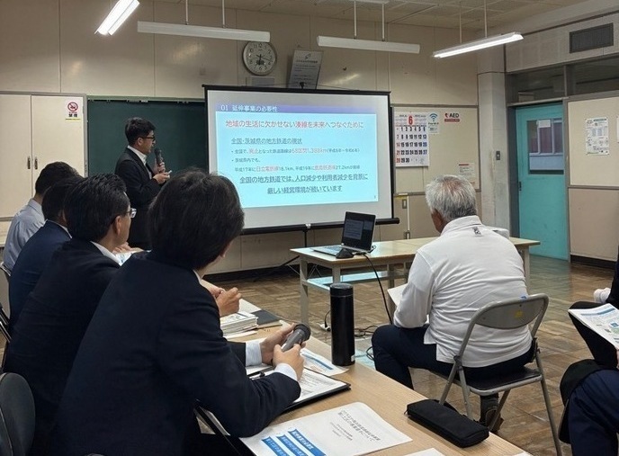 説明会の様子(1)