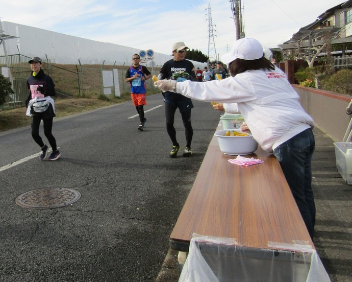 写真：勝田全国マラソンの様子